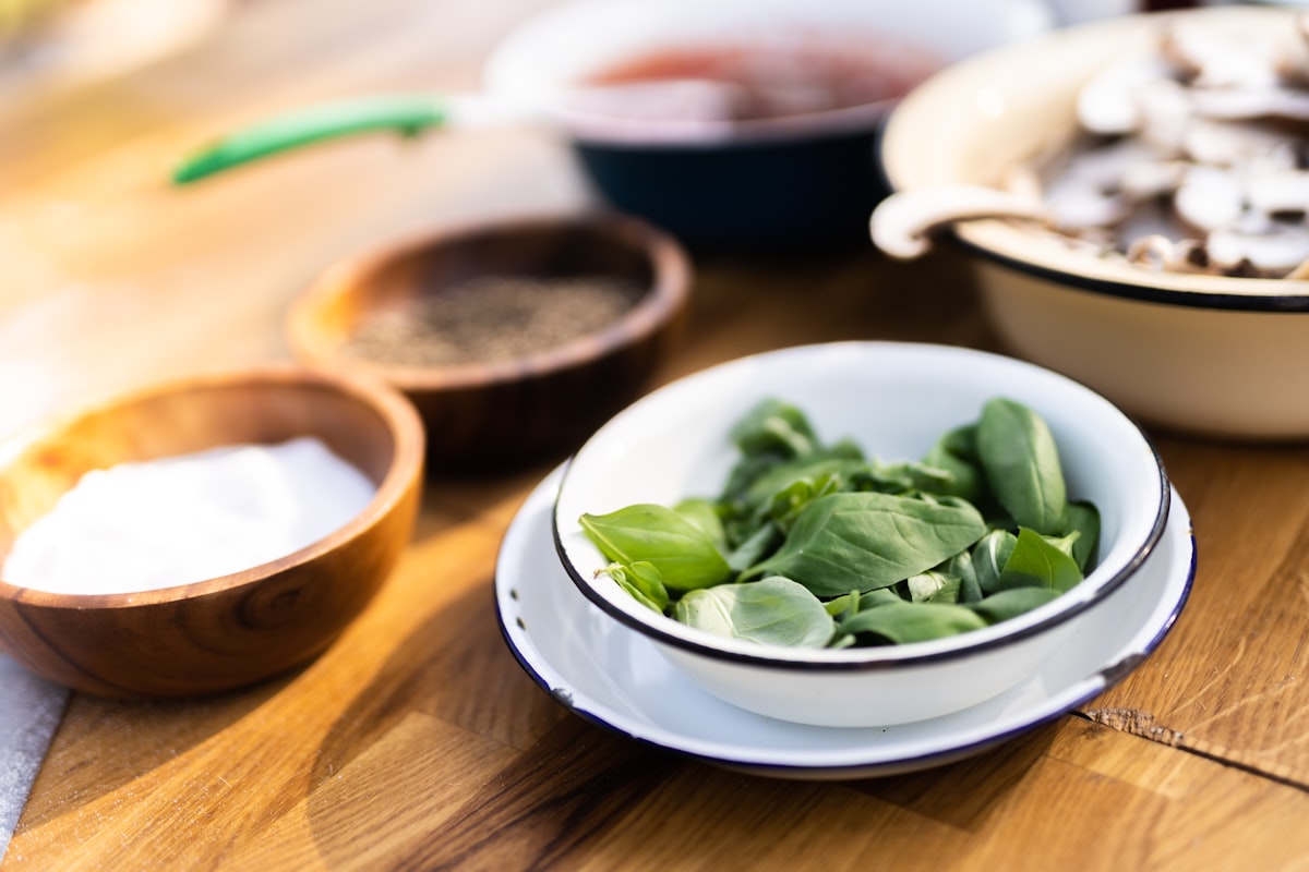 Salzarme Küche und gesunde Ernährung